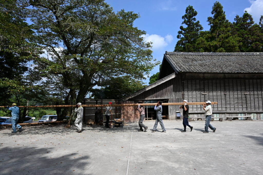 2024.08.10～11　廻り舞台片付け